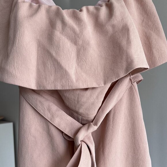 Aritzia Babaton Flutter Jumpsuit Strapless - Picture 4 of 7